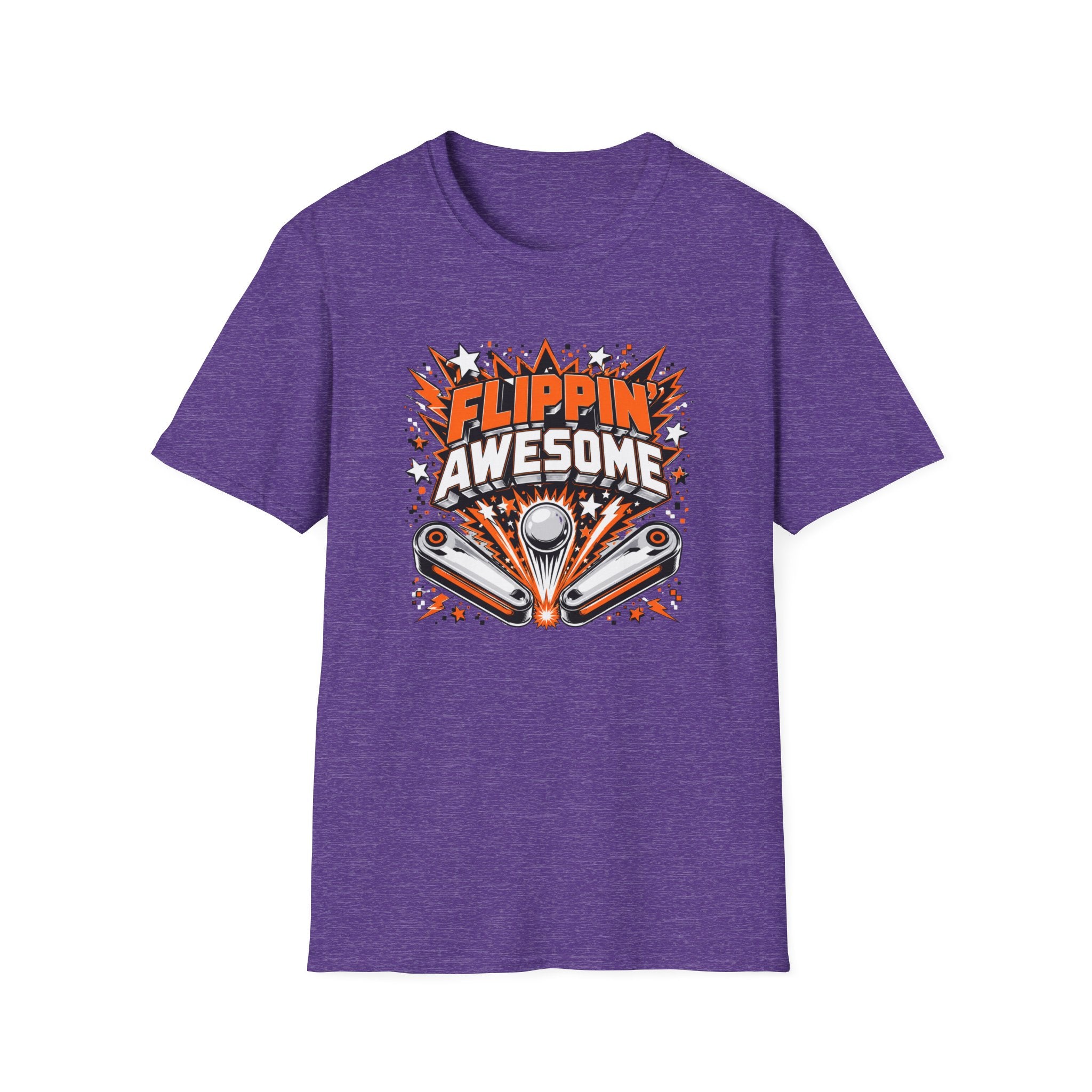 Flippin' Awesome Pinball – Retro Arcade Gaming Tee