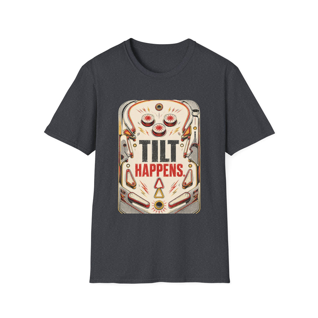 Tilt Happens Playfield Pinball T-shirt