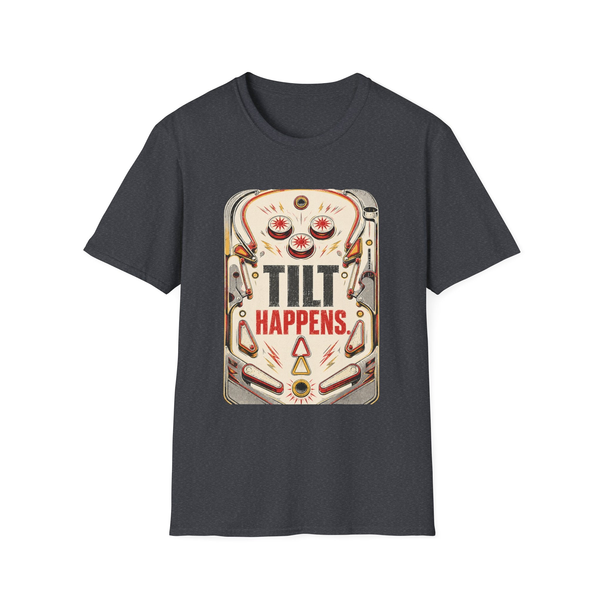 Tilt Happens Playfield Pinball T-shirt