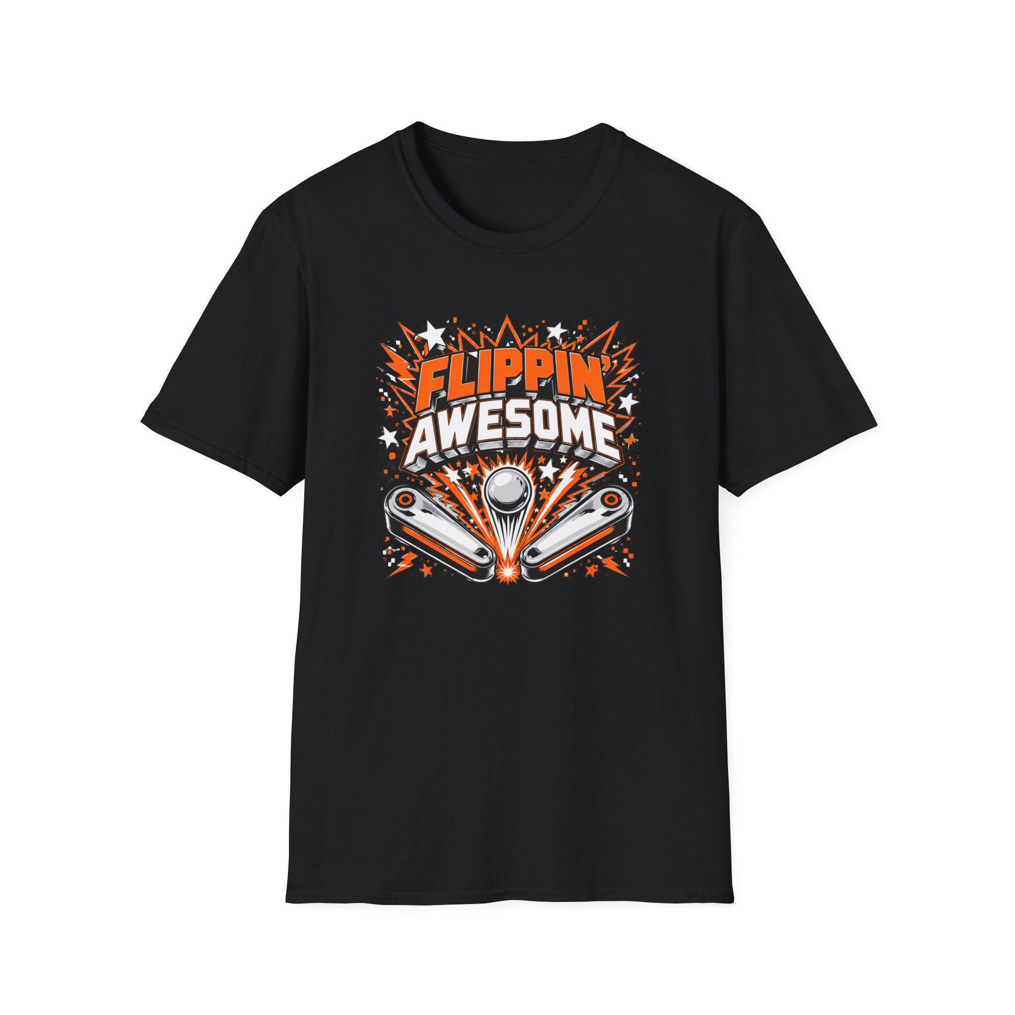 Flippin' Awesome Pinball – Retro Arcade Gaming Tee