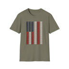 Pinball Flipper American Flag T-Shirt