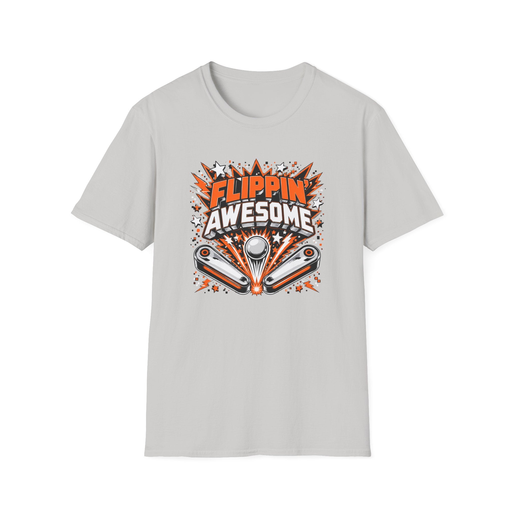 Flippin' Awesome Pinball – Retro Arcade Gaming Tee