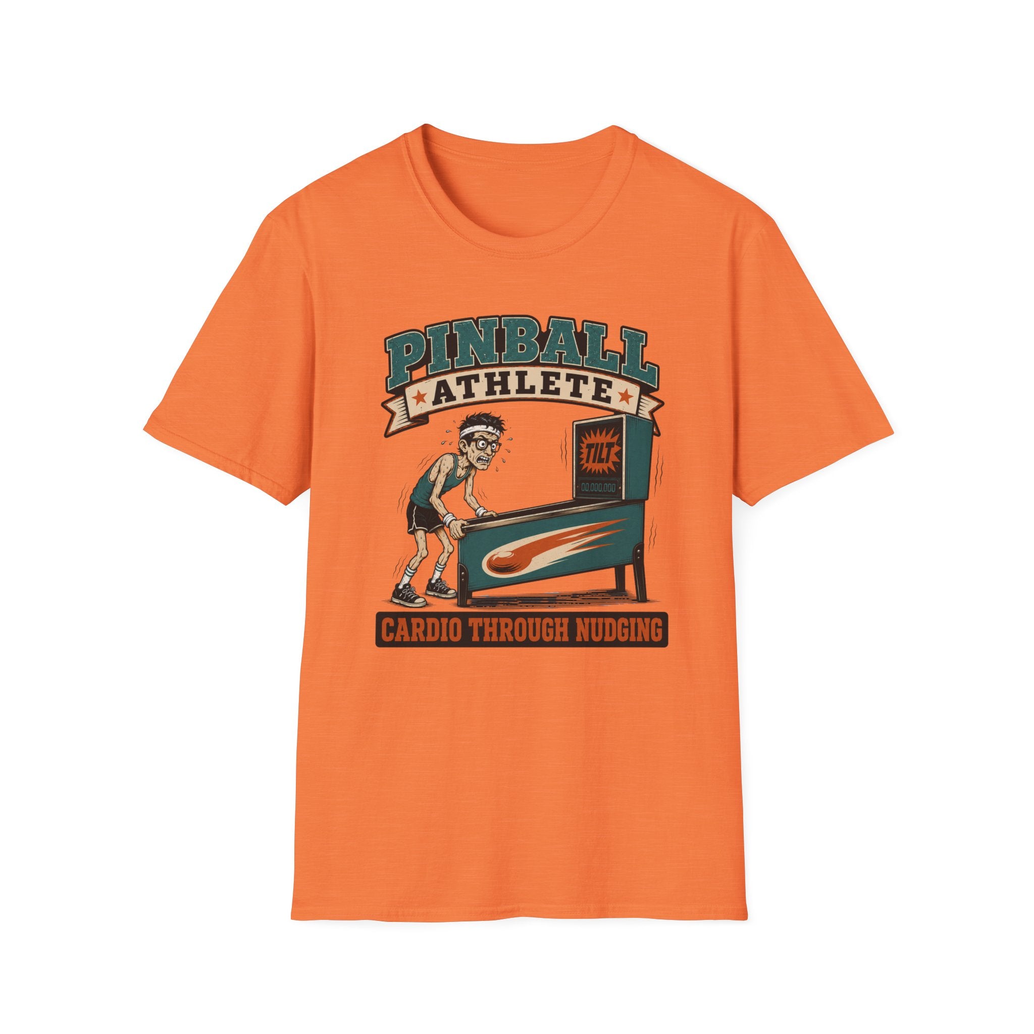 Pinball Athlete — Retro Arcade Gamer Tee