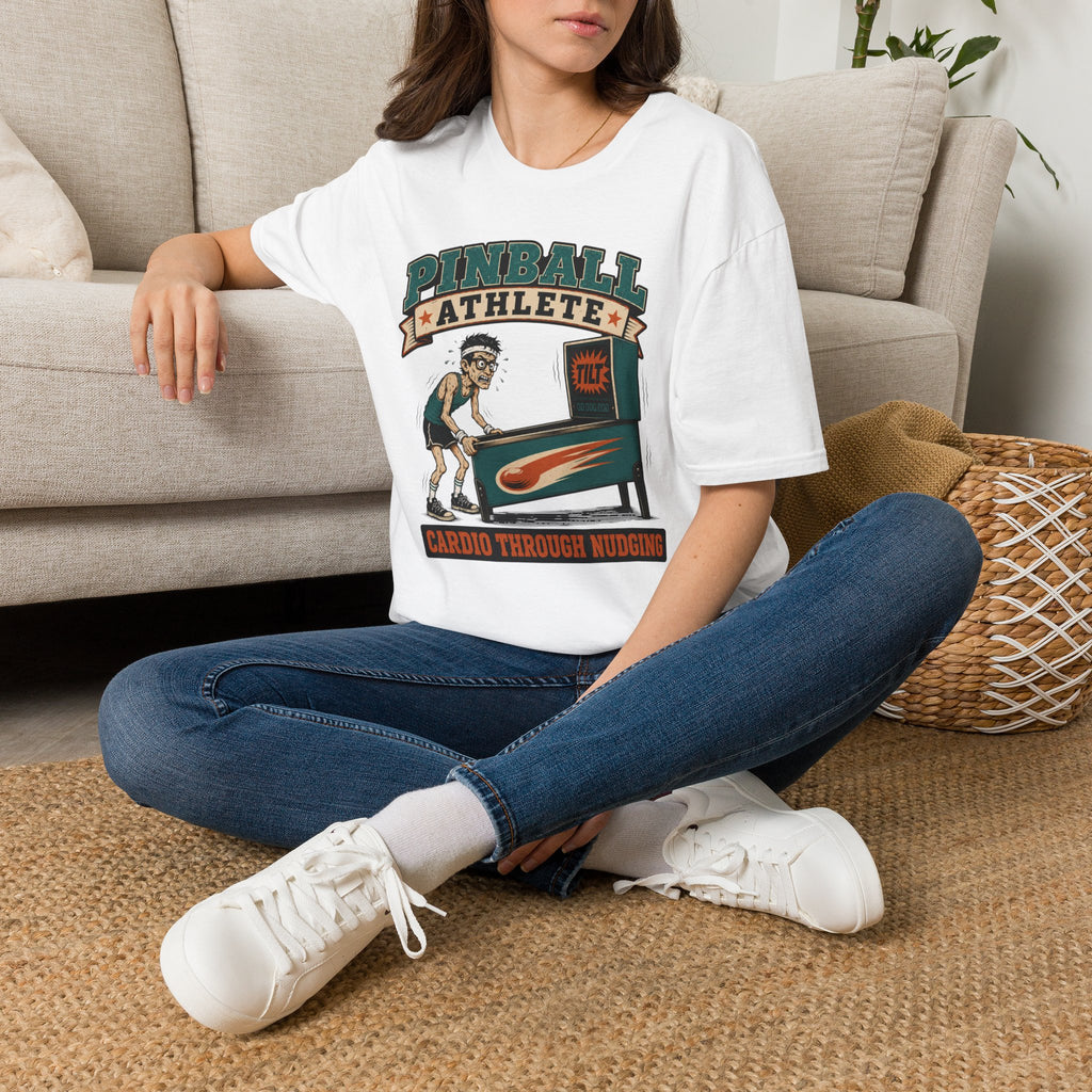 Pinball Athlete — Retro Arcade Gamer Tee