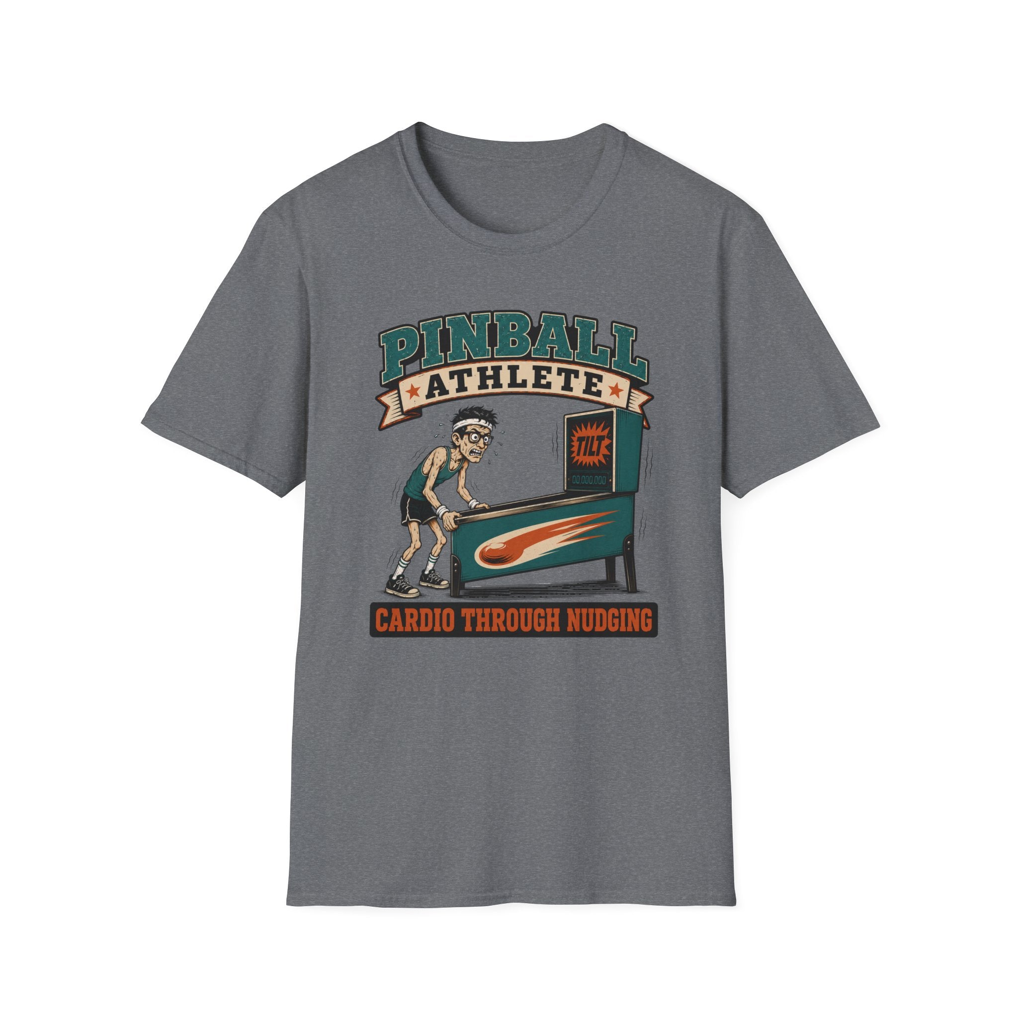 Pinball Athlete — Retro Arcade Gamer Tee