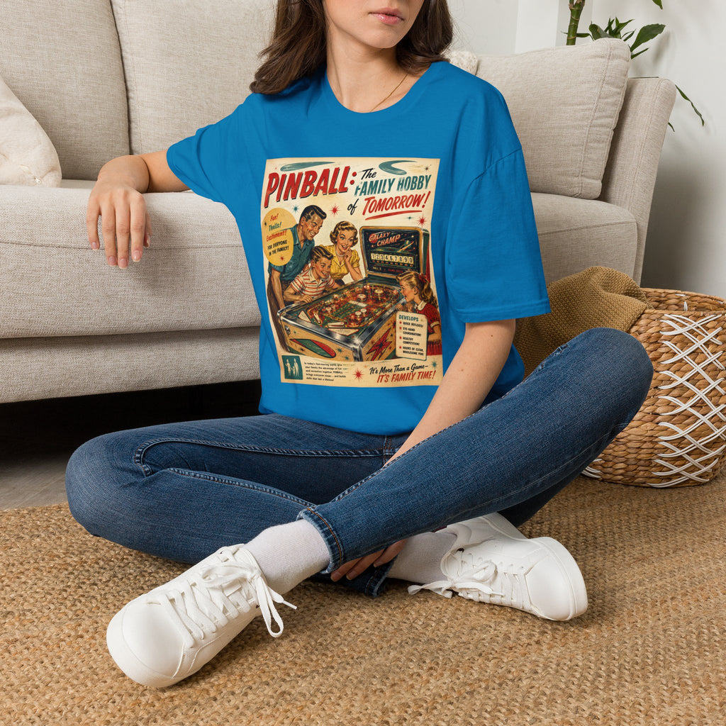 Pinball: The Family Hobby of Tomorrow Retro T-Shirt