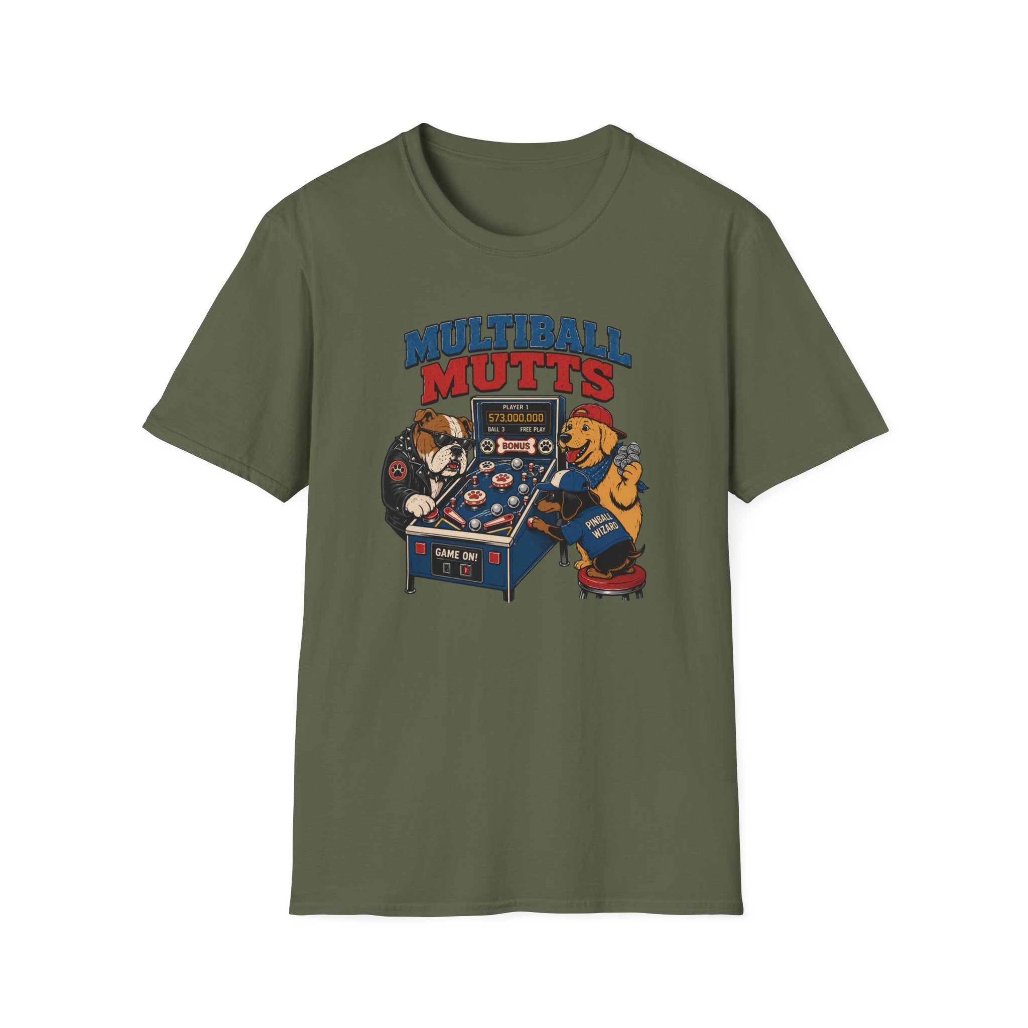 Multiball Mutts Pinball Dogs