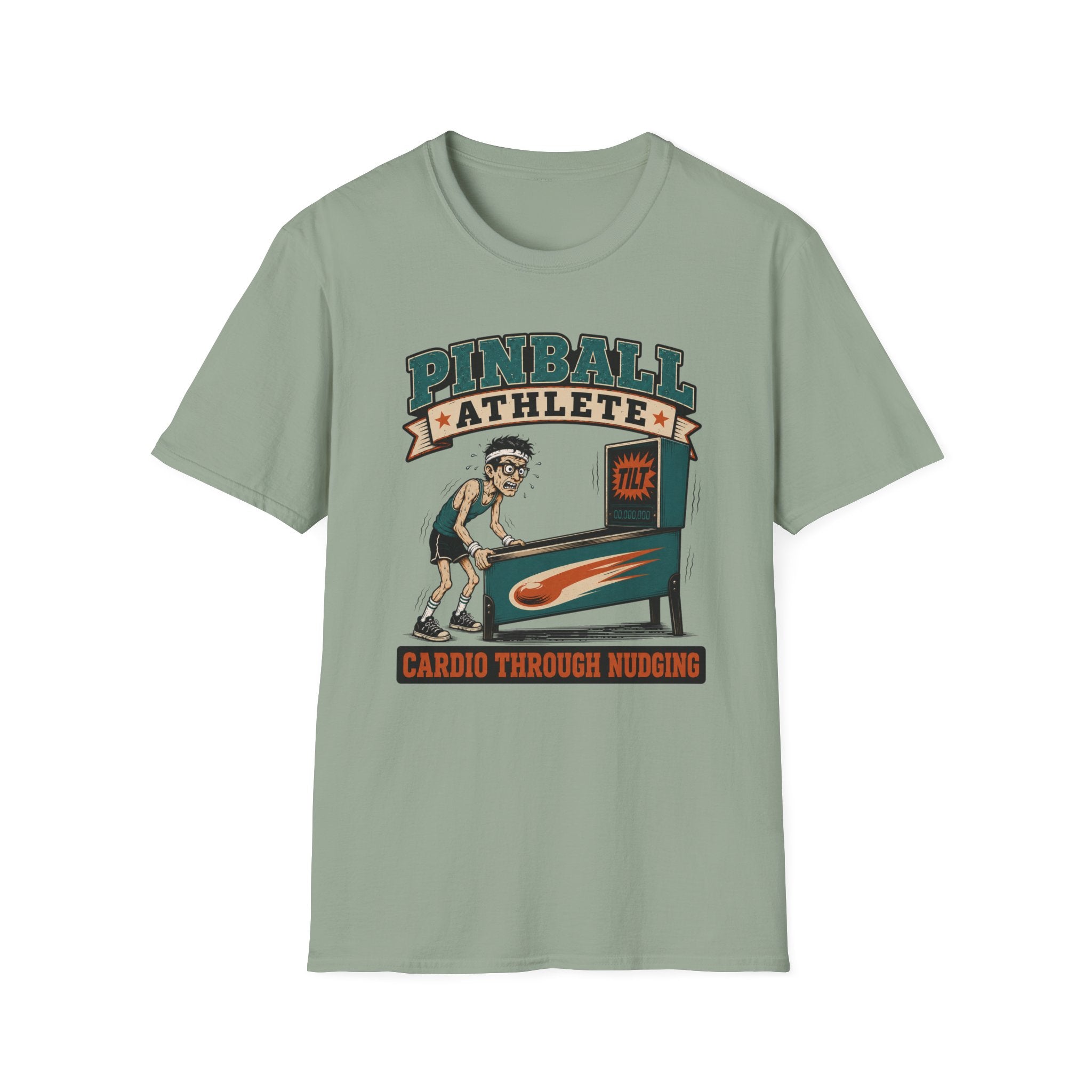 Pinball Athlete — Retro Arcade Gamer Tee