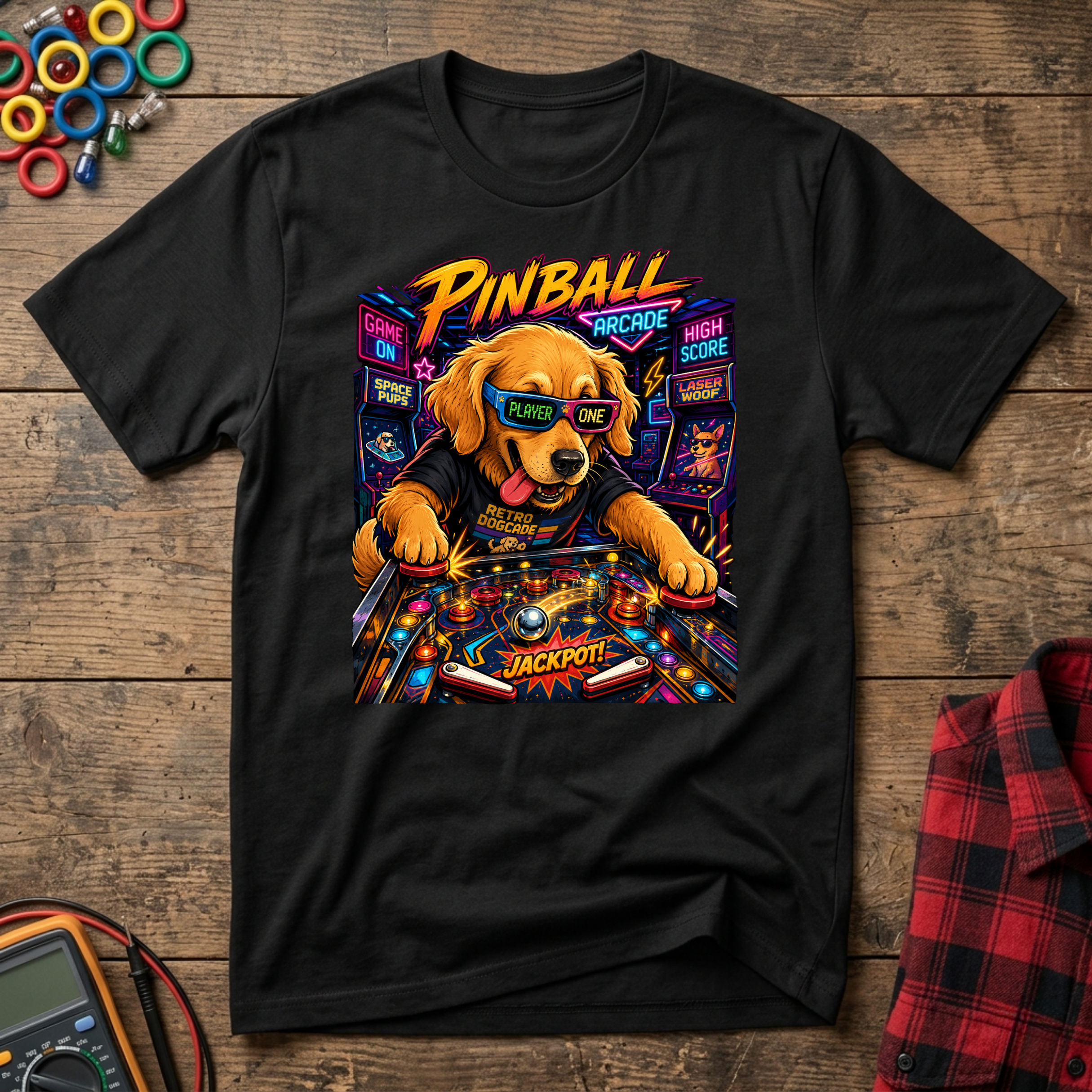 Retro Dogcade Pinball