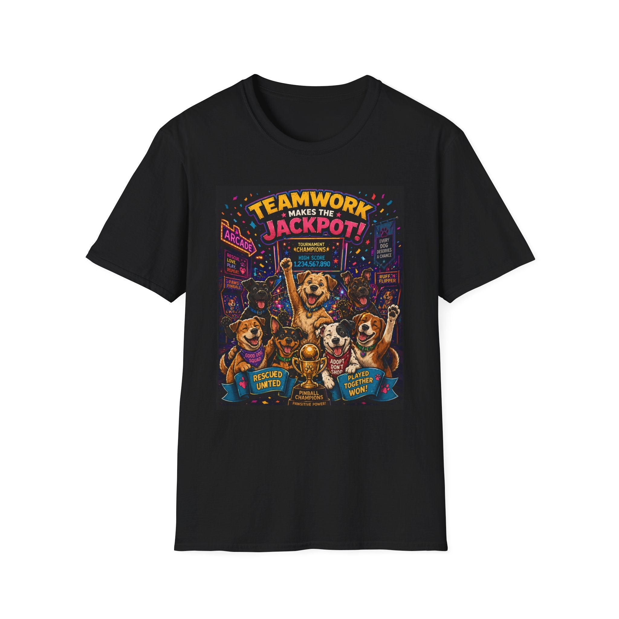 Teamwork Makes the Jackpot T-Shirt