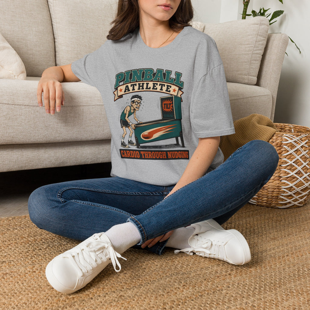 Pinball Athlete — Retro Arcade Gamer Tee