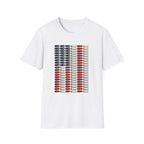 Pinball Flipper American Flag T-Shirt