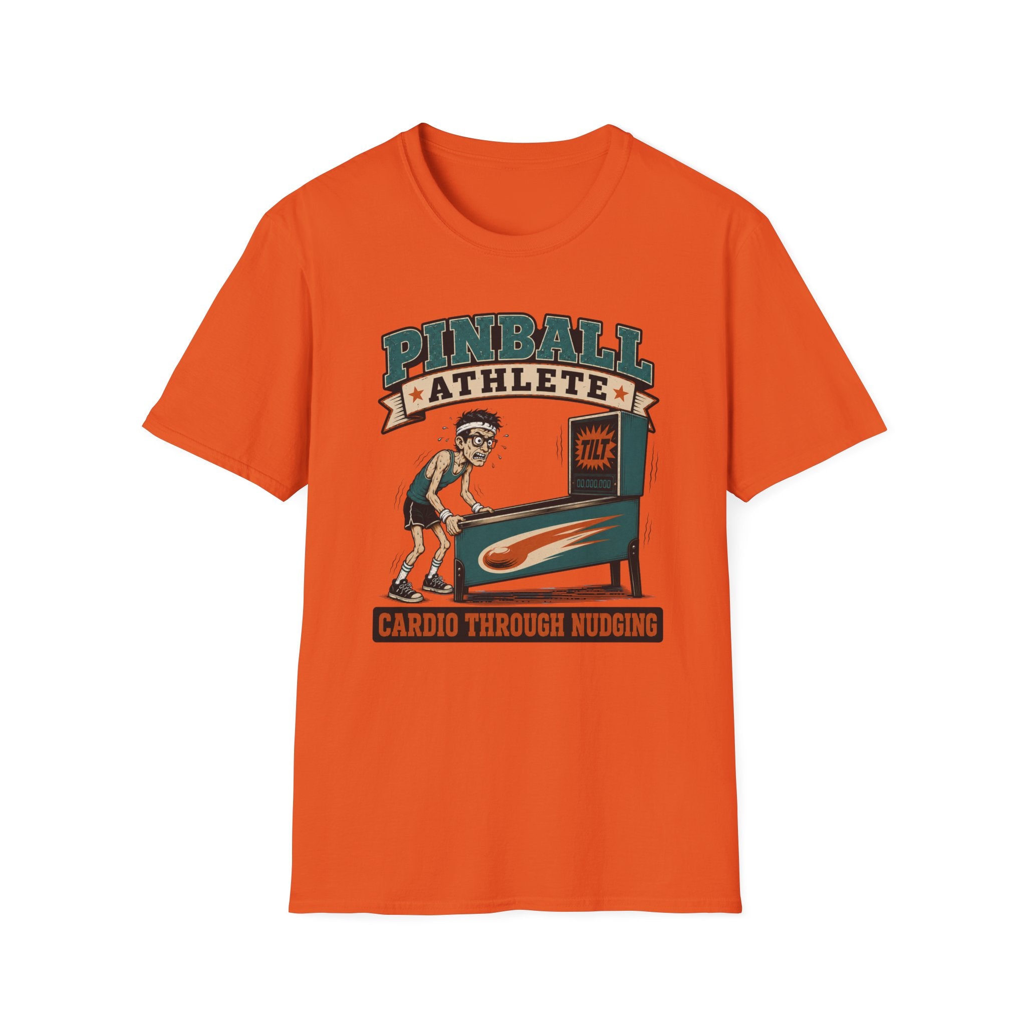 Pinball Athlete — Retro Arcade Gamer Tee