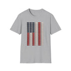 Pinball Flipper American Flag T-Shirt