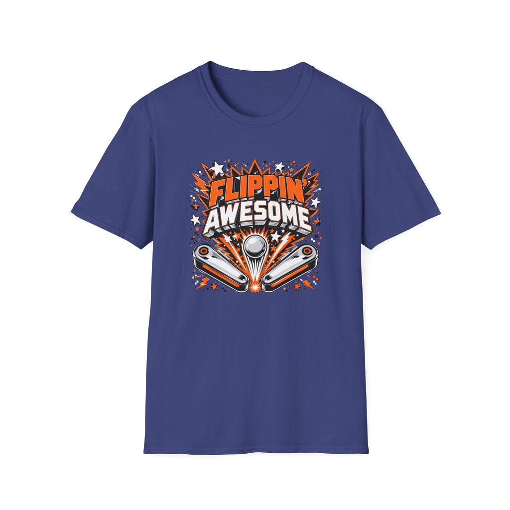 Flippin' Awesome Pinball – Retro Arcade Gaming Tee
