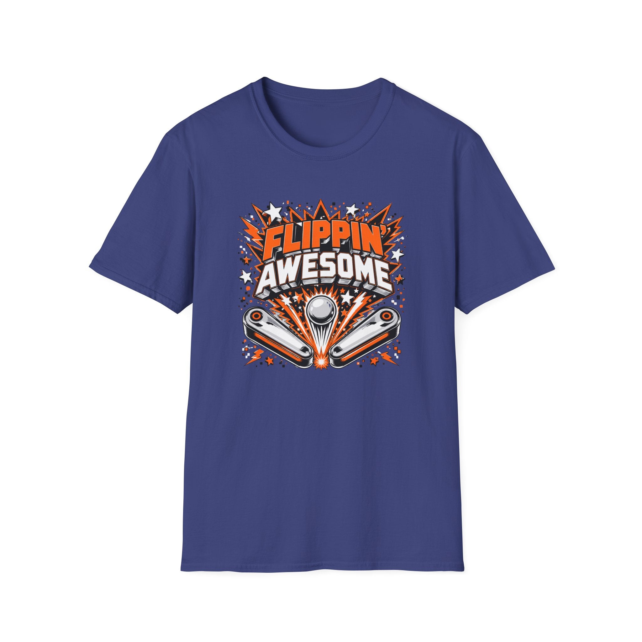 Flippin' Awesome Pinball – Retro Arcade Gaming Tee
