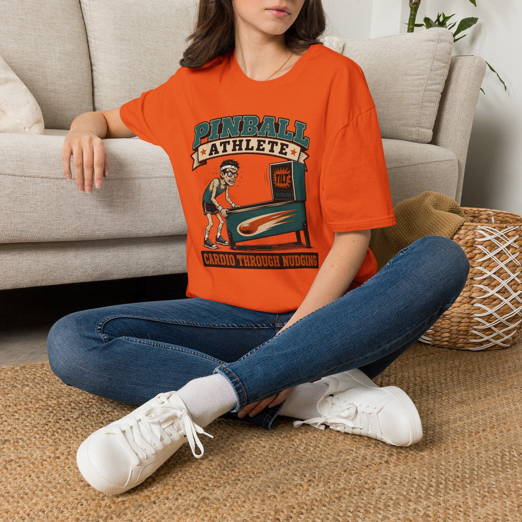 Pinball Athlete — Retro Arcade Gamer Tee