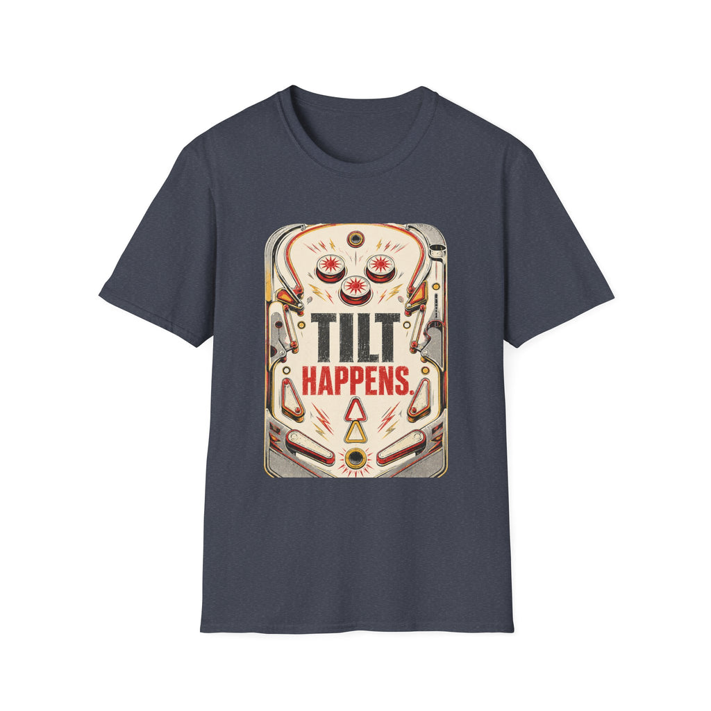 Tilt Happens Playfield Pinball T-shirt