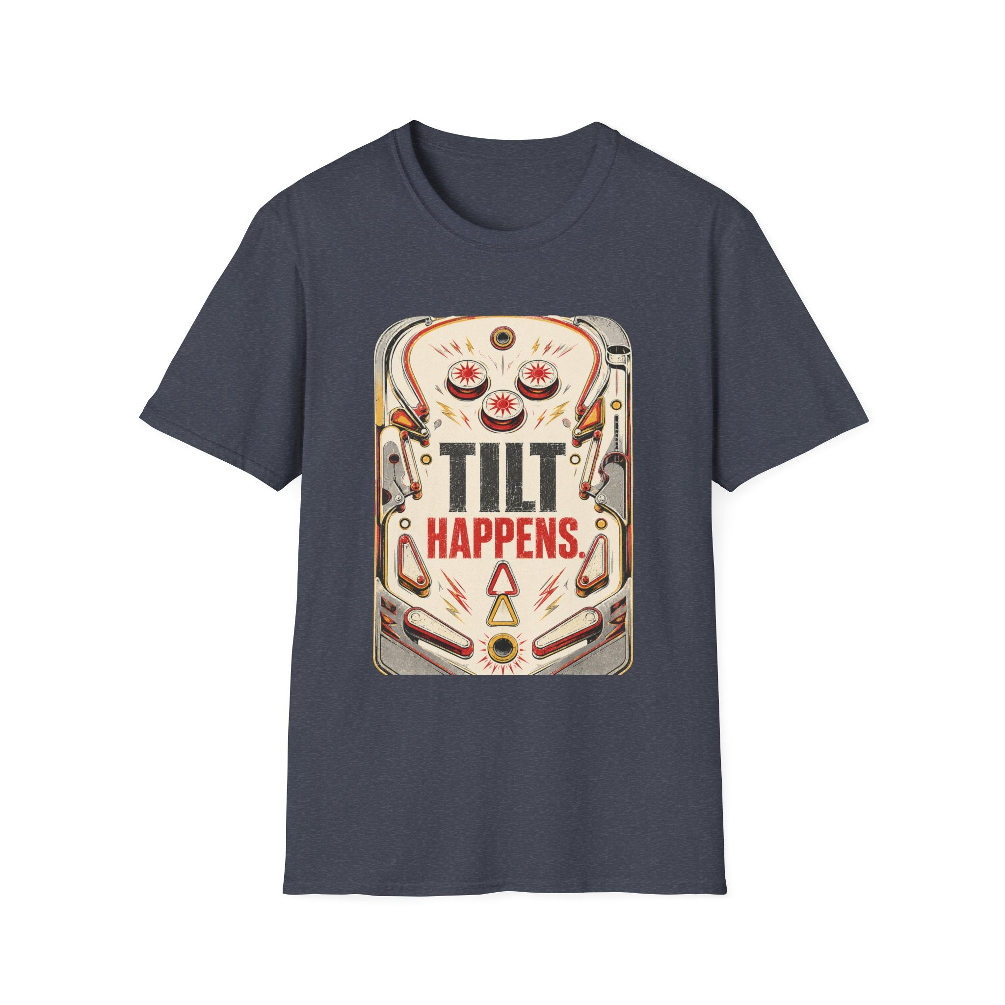 Tilt Happens Playfield Pinball T-shirt