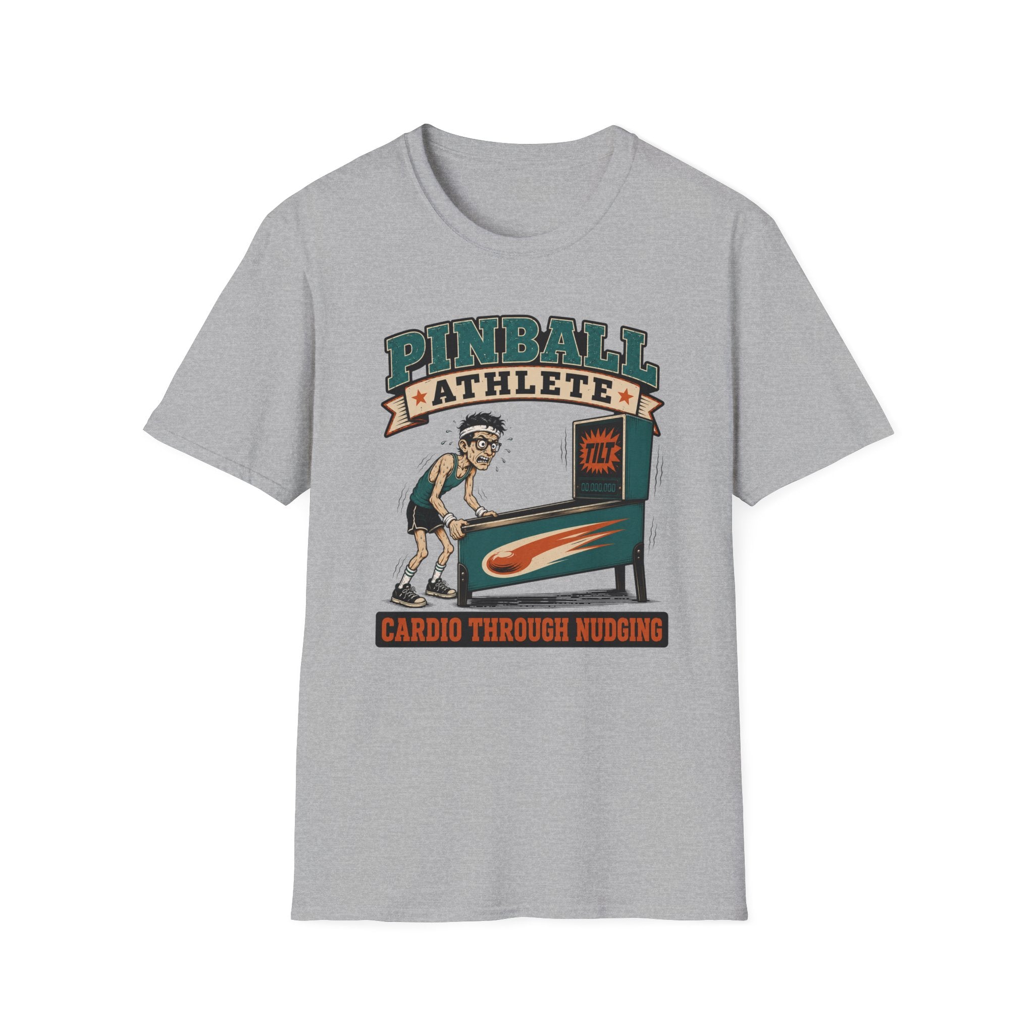 Pinball Athlete — Retro Arcade Gamer Tee