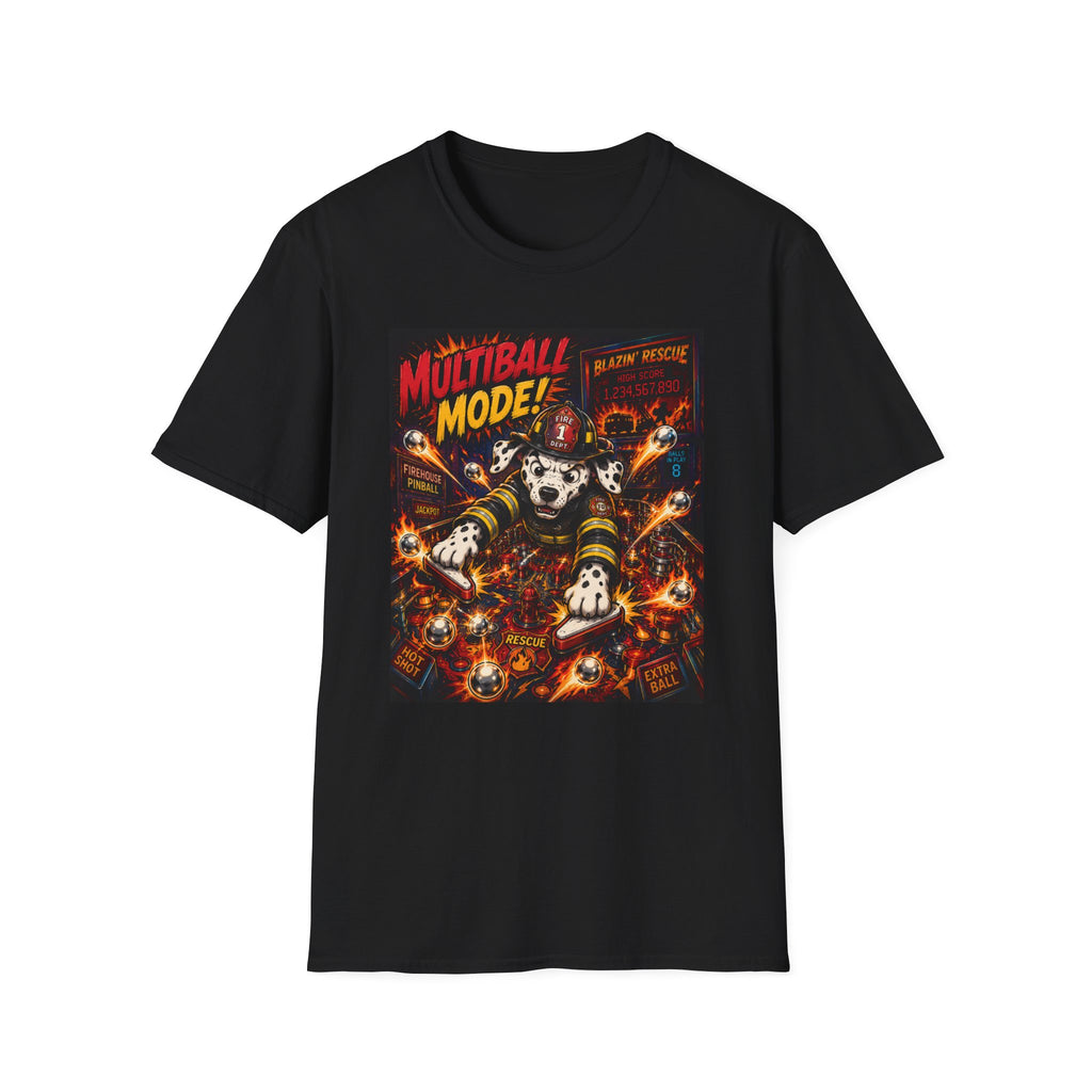 Multiball Mode Firefighter Dalmatian Pinball