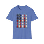 Pinball Flipper American Flag T-Shirt