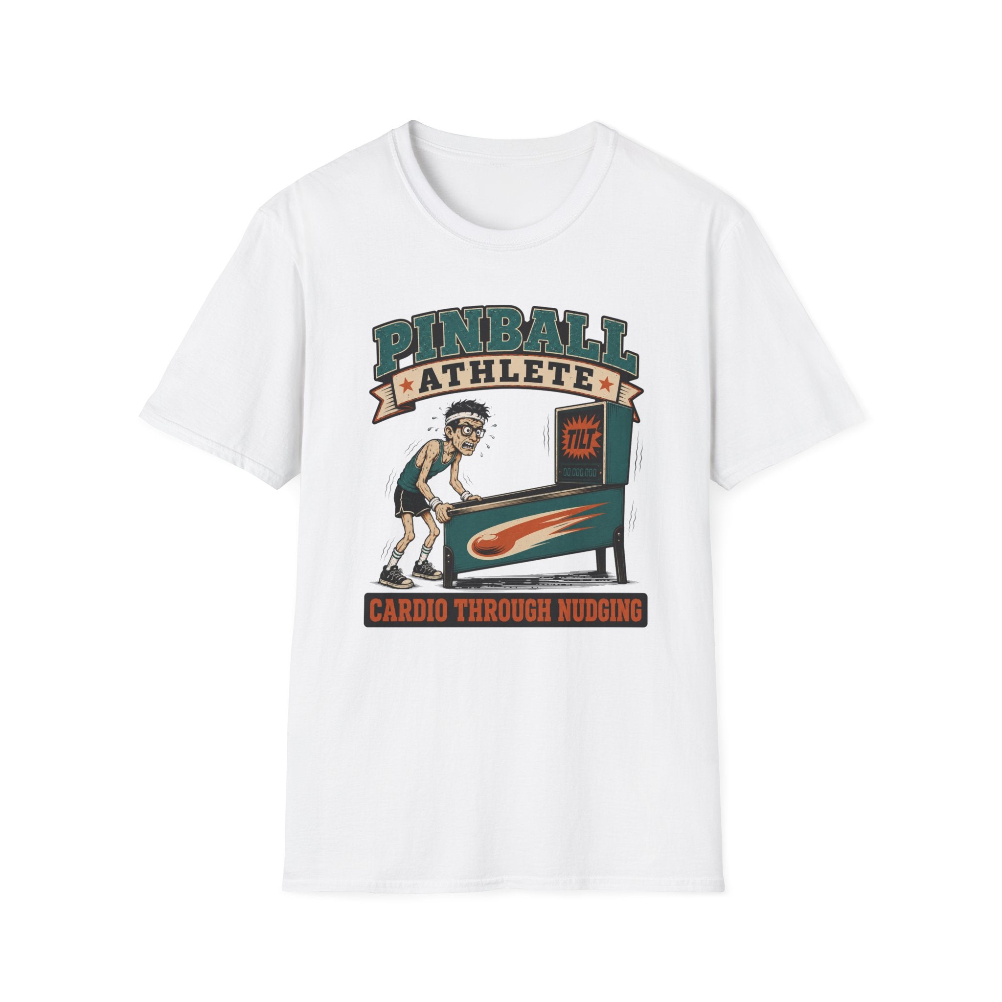 Pinball Athlete — Retro Arcade Gamer Tee