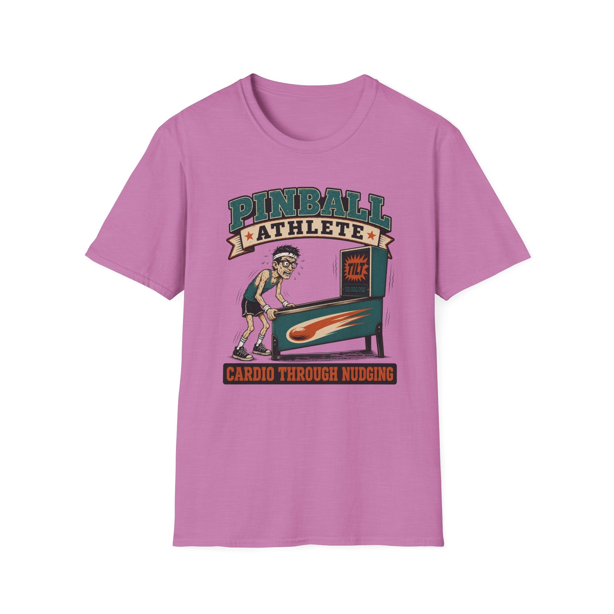 Pinball Athlete — Retro Arcade Gamer Tee