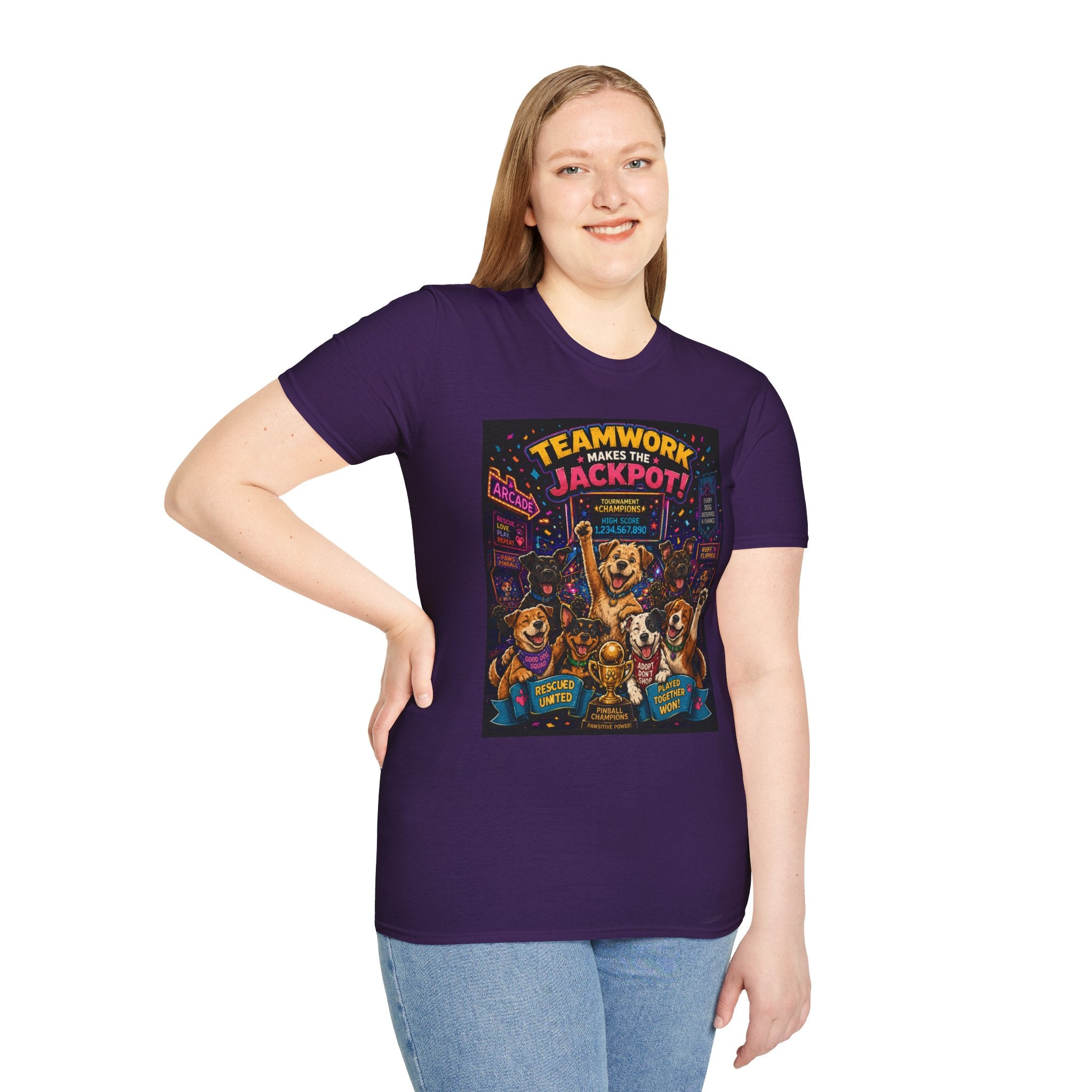 Teamwork Makes the Jackpot T-Shirt