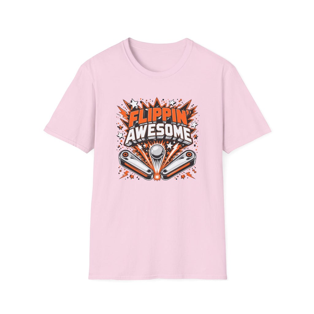 Flippin' Awesome Pinball – Retro Arcade Gaming Tee