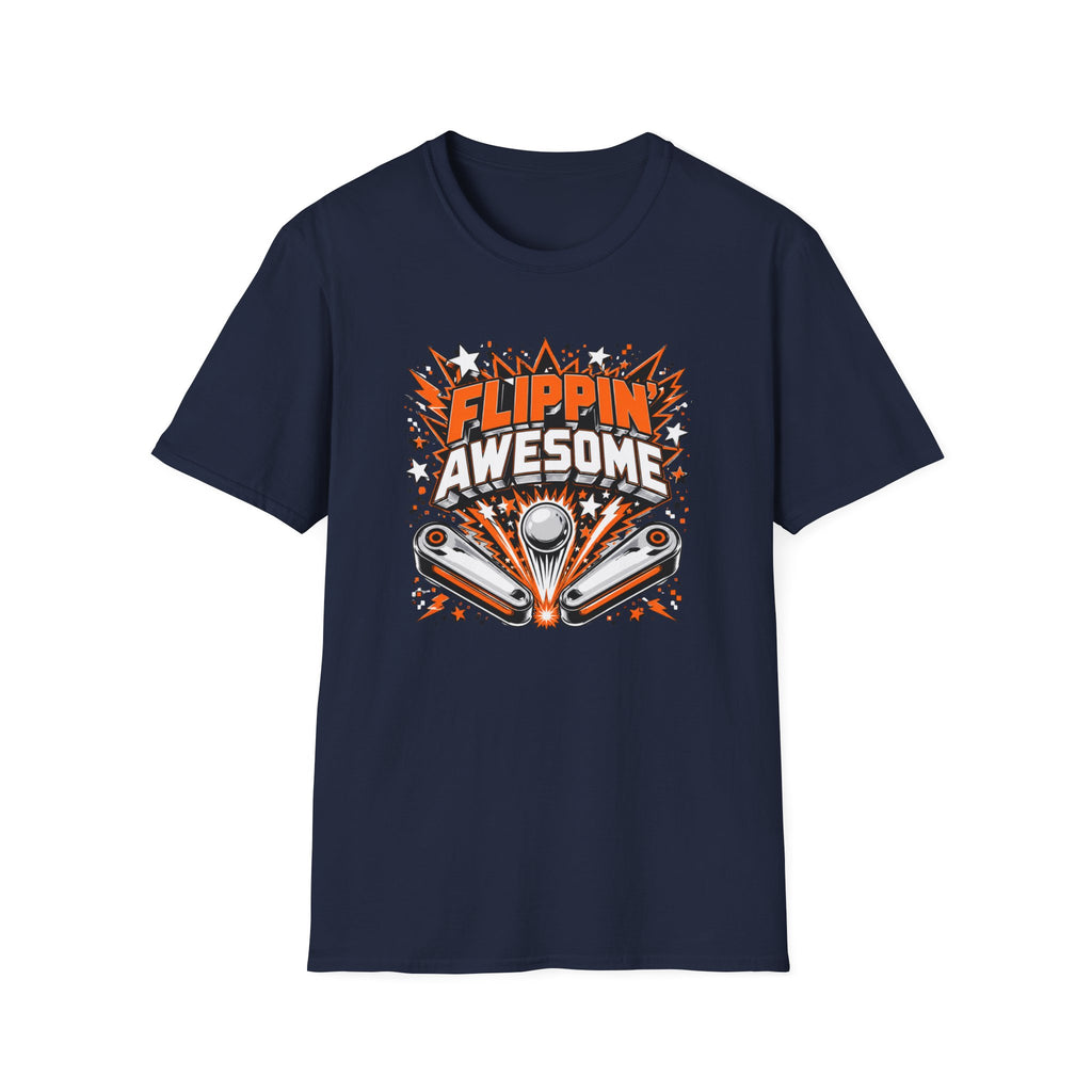 Flippin' Awesome Pinball – Retro Arcade Gaming Tee